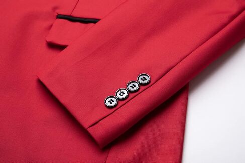 AIFARLD Blazer for Men Slim Fit Mens Blazer One Button Solid Color Jacket Blazer Suit for Business Casual in Kuwait