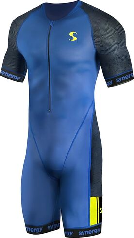 Synergy Triathlon Tri Suit - Men's Elite Short Sleeve Trisuit in Kuwait