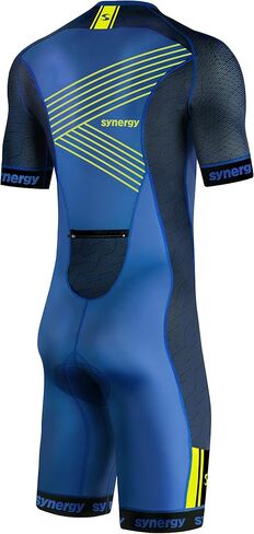 Synergy Triathlon Tri Suit - Men's Elite Short Sleeve Trisuit in Kuwait