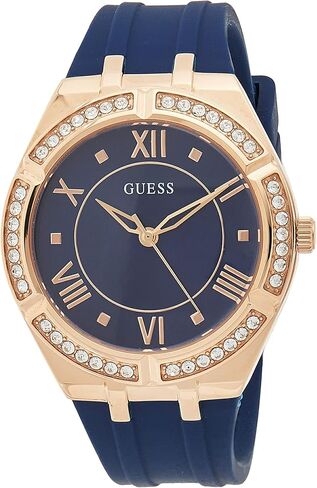 GUESS Crystal White Silicone Watch in Saudi Arabia