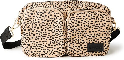 حقيبة كتف KEDZIE Gemini Crossbody مع حقيبة كتف بحزام قابل للإزالة للنساء والفتيات in Kuwait