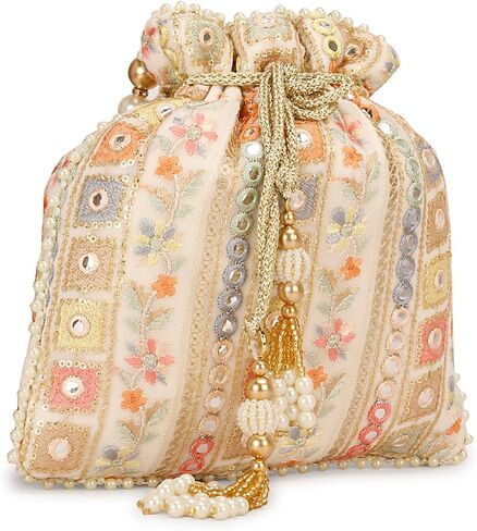 LONGING TO BUY Indian Potli Bags, Evening Clutch Potli Bag For Wedding, Festivals, Potli Bags for Engagement in Saudi Arabia
