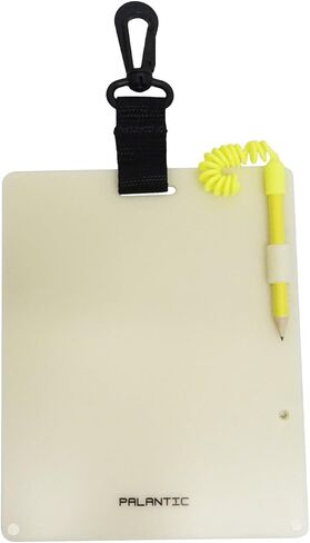 الغوص بالانتيك سكوبا الغوص 18.44 سم × 15.24 سم لوح غوص مع قلم يتوهج في الظلام in Kuwait