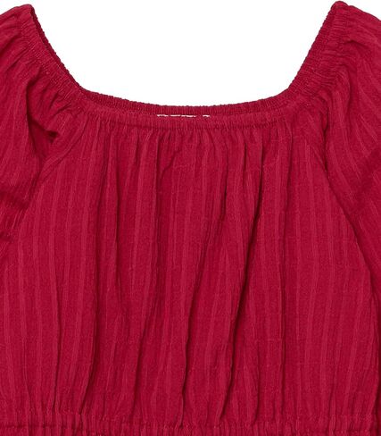 Speechless Girls' Long Sleeve Woven Peasant Top in Saudi Arabia