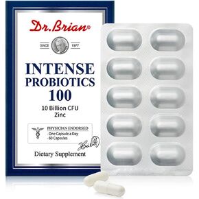 Dr.Brian Probiotics 10 Billion cfu Probiotics for Women Men Adults Constipation Relief Digestive Intestinal Health Immunity System in Kuwait