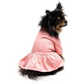 Juicy Couture Bling it On Cheer Dog Dress – Pullover Design Puppy Shirt with Elasticated Waistline and Flared Skirt, Doggie Clothes for Convenient Bathroom Breaks, X-Small (2-4 lbs.) in Kuwait
