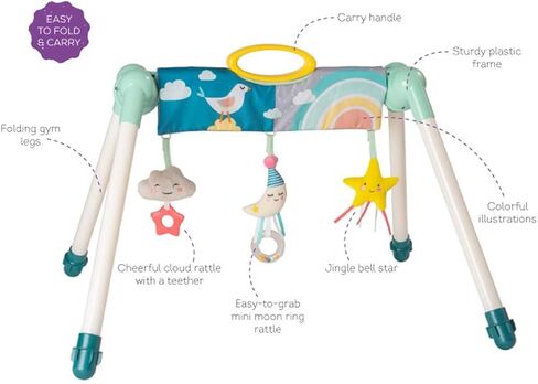 Taf Toys Mini Moon Take, To, Play Baby Gym, Set Of 1 in Kuwait