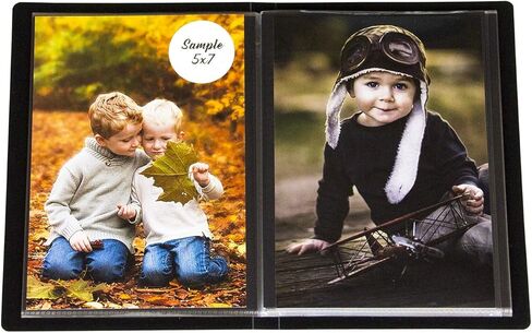 2PO Compact Portfolio Photo Album Holds 48 Pictures - 4x6 Inch/Space Saver Album in Kuwait