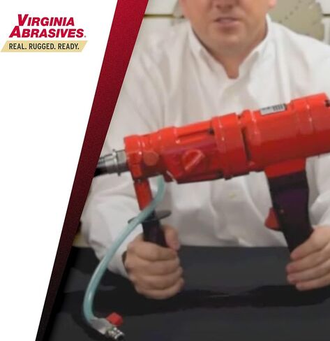 Virginia Abrasives 433-20000 قطعة واحدة مجموعة مثقاب كهربائي أساسي ثلاثي السرعات لحفر الخرسانة - مثقاب أساسي للخرسانة، آلة حفر أساسية للخرسانة الماسية الممتازة للجدار/الطوب/الخرسانة/البناء، مقاومة للماء GFI in Kuwait