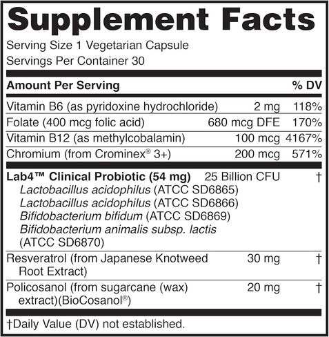 Peptiva Probiotics Heart Health - Heart Health Support Supplement, 25 Billion CFU, Multi-Strain Probiotics, Digestive Support, 30 Vegetarian Capsules in Kuwait