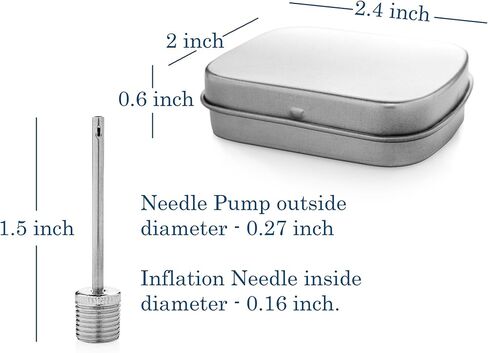 TurnOnSport Basketball Pump Needle - Ball Pump Inflation Needles Pack of 12 - Inflate Pump Needle for Balls - Pump Needle Adaptor Soccer Rugby Football Volleyball Ball - Inflatable Air Pump Needle in Kuwait