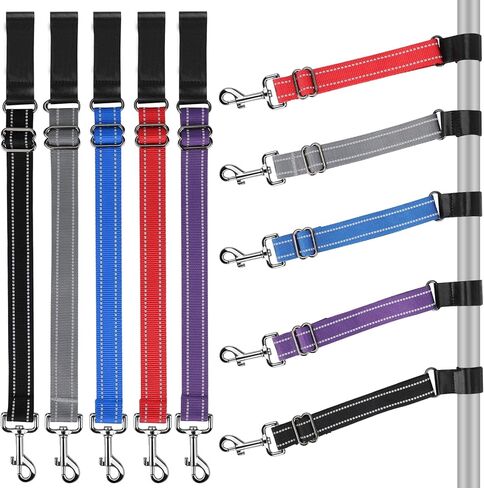 yuepet 5 حزمة الكلب الاستمالة الملحقات الذراع تمديد حزام، قابل للتعديل الكلب الاستمالة حلقة مع قفل المقود للكلاب الاستمالة الجدول مساعد حلاق in Kuwait