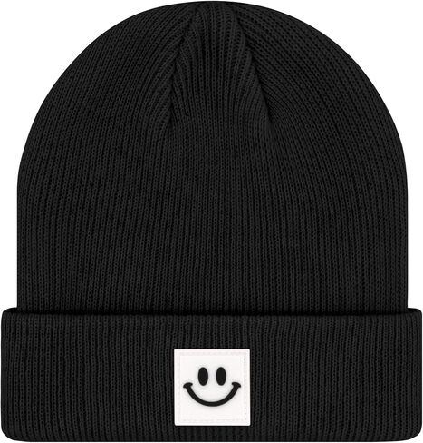 Baby Beanie Baby Winter Hat Toddler Beanie Knit Infant Beanie Newborn Hats Toddler Winter Hat Kids Hat with Smiley Face in Saudi Arabia