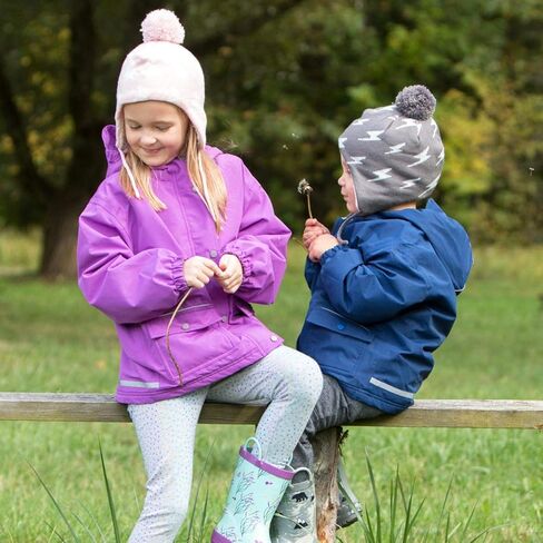 JAN & JUL Baby Toddler Knit Winter Hats, Mittens and Sets | Fleece Lined, Cream in Kuwait