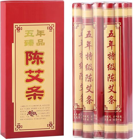 عصا موكسيبستيون، 10 قطع من عصي موكسا للطب الصيني لعمر خمس سنوات، عصي موكسا خفيفة للكي الخفيف in Kuwait