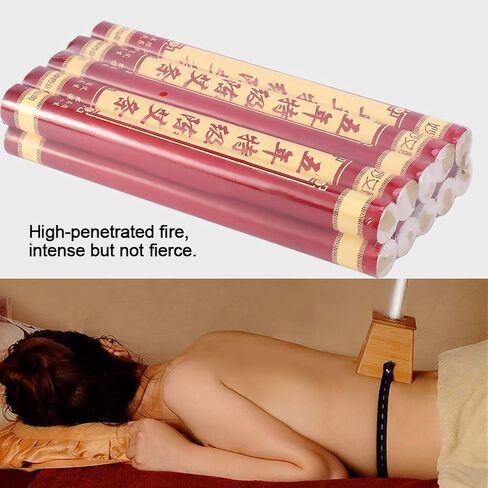 عصا موكسيبستيون، 10 قطع من عصي موكسا للطب الصيني لعمر خمس سنوات، عصي موكسا خفيفة للكي الخفيف in Kuwait