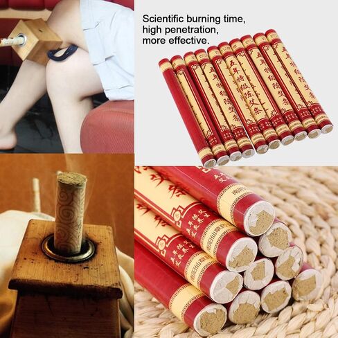 عصا موكسيبستيون، 10 قطع من عصي موكسا للطب الصيني لعمر خمس سنوات، عصي موكسا خفيفة للكي الخفيف in Kuwait