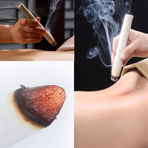 عصا موكسيبستيون، 10 قطع من عصي موكسا للطب الصيني لعمر خمس سنوات، عصي موكسا خفيفة للكي الخفيف in Kuwait