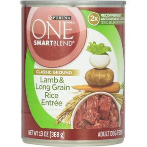 بورينا وان سمارت مزيج لحم الضأن ومقبلات الأرز طويل الحبة، طعام الكلاب البالغة، 13 أونصة in Kuwait