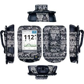 Designed Fitted Leather Case W/Screen Protector (Lanyard Included) for Freestyle Libre 3,Freestyle Libre 2,Freestyle Libre 14 Day(BFL/7) in Kuwait