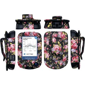 Designed Fitted Leather Case W/Screen Protector (Lanyard Included) for Freestyle Libre 3,Freestyle Libre 2,Freestyle Libre 14 Day(BFL/7) in Saudi Arabia