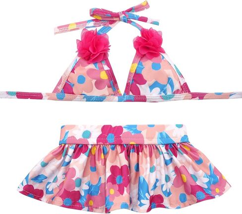 KYEESE Dogs Bikini for Small Dogs Floral Dog Beach Swimsuit Dog Tutu Dresses Dogs Clothes for Summer, Floral, L in Saudi Arabia