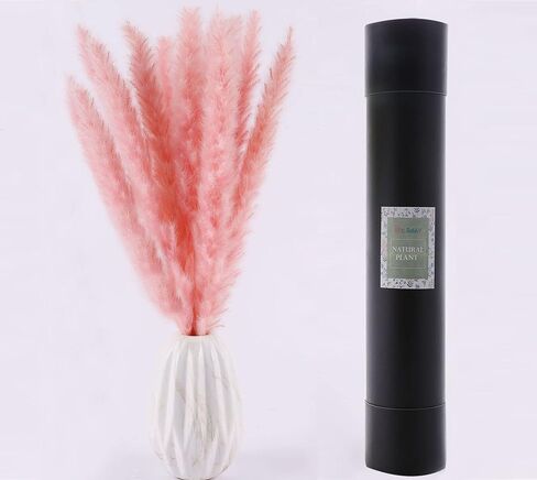 ديكور عشب بامباس المجفف، عشب بامباس الوردي لترتيبات الأزهار ديكور بوهو، ديكور طبيعي إكليل من العشب أبهى ديكور الزفاف in Kuwait