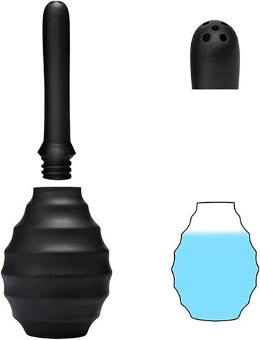 مجموعة لمبة حقنة شرجية، منظف قذر مهبلي أو شرجي قابل لإعادة الاستخدام مع فوهة ناعمة وسلسة، مواد متفوقة للرجال والنساء in Kuwait