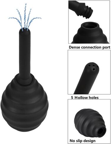 مجموعة لمبة حقنة شرجية، منظف قذر مهبلي أو شرجي قابل لإعادة الاستخدام مع فوهة ناعمة وسلسة، مواد متفوقة للرجال والنساء in Kuwait