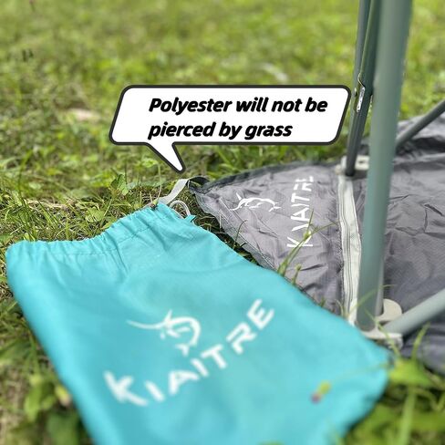 Kiaitre Beach Blanket Waterproof Sandproof, 100% Polyester Large Beach Mat 106''x86'' for Adults 5-8, Sand Free Camping Blanket with 6 Stakes, 1 Carabiner, 1 Compact Storage Bag in Saudi Arabia