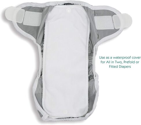 غطاء حفاض قماشي مزدوج راب من ثيرستيز، إغلاق بشريط فيلكرو. حجم ستار جازر (2.7-8.16 كجم) in Kuwait