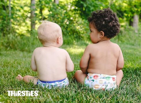 غطاء حفاض قماشي مزدوج راب من ثيرستيز، إغلاق بشريط فيلكرو. حجم ستار جازر (2.7-8.16 كجم) in Kuwait