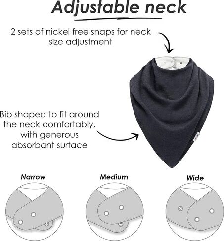 Lovjoy Extra Large Bandana bibs For Adults/Special Needs Bibs to fit Kids, Teens & Adults in Saudi Arabia