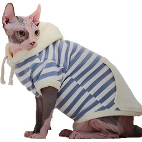 ملابس القطط بدون شعر من Bonaweite لربيع الخريف والشتاء، وبدلة بيجامة للقطط لأبو الهول، وكورنيش ريكس، وديفون ريكس، وبيتربالد... in Kuwait