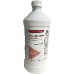 Apexa Pyrantel Pamoate Suspension, 50mg/mL, 32 Ounce in Saudi Arabia