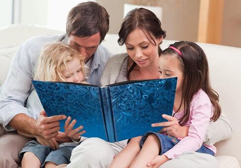 ألبوم صور RECUTMS مقاس 4 × 6 600 صورة من جلد البولي يوريثان، كتب صور زفاف كبيرة، صفحات سوداء، ألبوم عائلي أفقي وعمودي، كتاب ذاكرة هدية (ورقة S زرقاء) in Kuwait