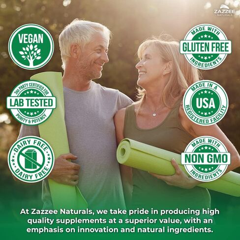 دعم مناعي متطور من زازي، 1300 ملغ لكل قرص، 30 قرص نباتي، تكفي 30 يوما، 1000 ملغ فيتامين سي، 1000 ملغ اشنسا، 1000 ملغ من البلسان، 200 ملغ غولدنسيل، زنك، طبيعي بالكامل وغير معدّل وراثيا in Kuwait