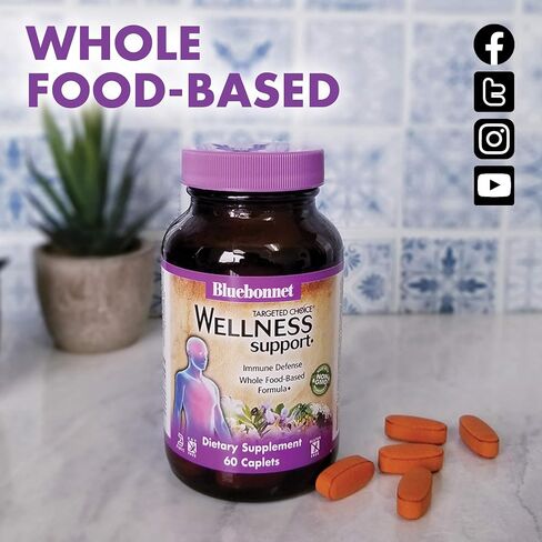 Bluebonnet Nutrition خيار مستهدف لدعم الصحة، تركيبة غذائية كاملة للدفاع المناعي، دعم موسمي، خالي من الصويا، خالي من الغلوتين، موافق للشريعة اليهودية، غير معدل وراثيًا، خالي من منتجات الألبان، نباتي، 30 كبسولة، 15 حصة in Saudi Arabia