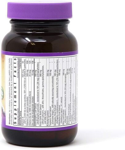 Bluebonnet Nutrition خيار مستهدف لدعم الصحة، تركيبة غذائية كاملة للدفاع المناعي، دعم موسمي، خالي من الصويا، خالي من الغلوتين، موافق للشريعة اليهودية، غير معدل وراثيًا، خالي من منتجات الألبان، نباتي، 30 كبسولة، 15 حصة in Saudi Arabia