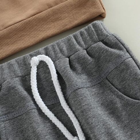 Kaipiclos بيبي بوي ملابس البقرة طباعة طويلة الأكمام Crewneck البلوز أعلى طويل بنطال رياضي خريف شتاء قبعات رعاة البقر الغربية الزي in Kuwait