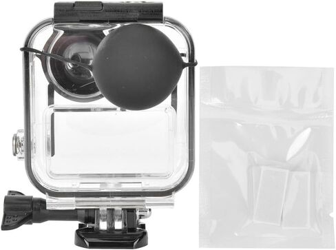 YYOYY Waterproof Case for GoPro MAX Panoramic Action Camera, 20M Depth Adjustable Touch Waterproof Protective Cover Diving Accessory in Kuwait