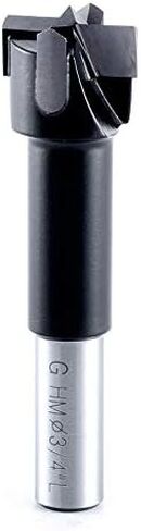 Amana Tool - 203354 Carbide Tipped Hinge Boring Bit L/H 35mm Dia x 70mm Long x 10mm Shank in Saudi Arabia