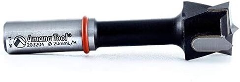 Amana Tool - 203354 Carbide Tipped Hinge Boring Bit L/H 35mm Dia x 70mm Long x 10mm Shank in Saudi Arabia