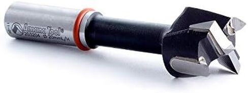 Amana Tool - 203354 Carbide Tipped Hinge Boring Bit L/H 35mm Dia x 70mm Long x 10mm Shank in Saudi Arabia