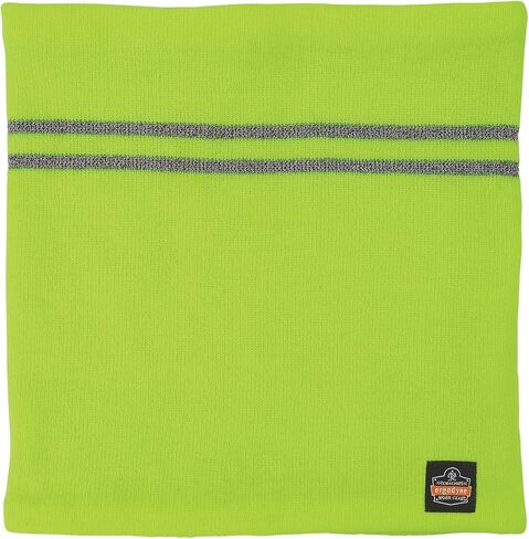 Ergodyne N-Ferno 6961 Reflective Neck Warmer, Fleece Neck Gaiter, Winter Face Covering, Black in Saudi Arabia