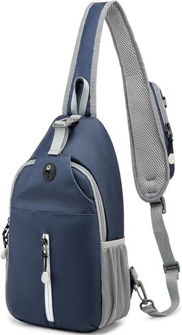 Mosafe Sling Bag for Men Women, Crossbody Bags Hiking Backpack Chest Daypack for Travel Outdoor in Saudi Arabia