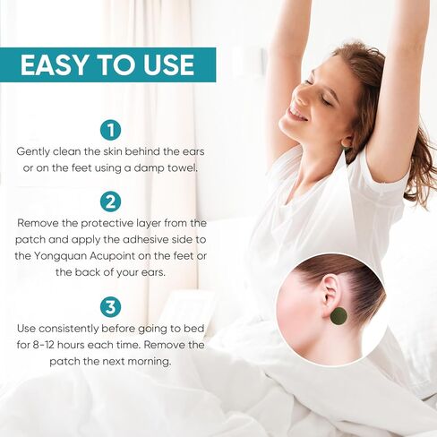 تخفيف طنين الأذن لطنين الأذن - 24 قطعة من رقع تخفيف طنين الأذن العشبية الطبيعية لتخفيف الانزعاج بشكل فعال وتحسين سمع الأذن in Kuwait