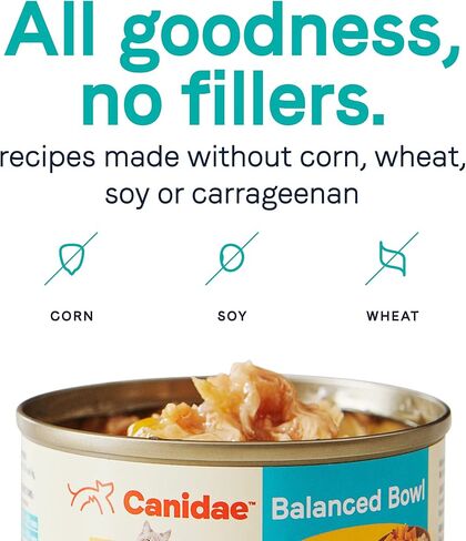 Canidae وعاء متوازن من طعام القطط الرطب، وصفة الدجاج والقرع، 3 أونصة. (القضية رقم 24) in Kuwait