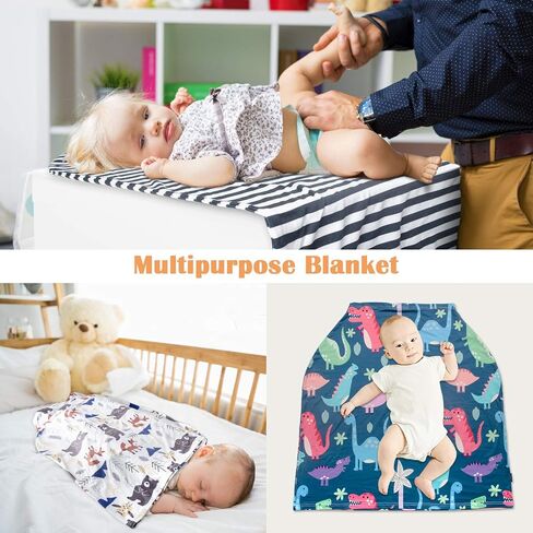 Car Seat Covers for Babies, Nursing Cover for Breastfeeding, Baby Carseat Canopy, Carseat Cover for Boys and Girls, Infant Car Seat Cover, Multiuse Baby Shopping Cart/High Chair/Stroller Covers in Kuwait