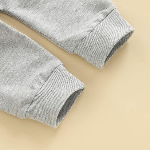 BemeyourBBs Toddler Baby Boy Clothes Graphic Sweatshirt Pants Set Outfit | Toddler Baby Boy Outfit Suitable for Fall Winter Spring. Baby Crewneck Sweatshirt and Jogger Pants Set, Age Range: 0-4 Years in Saudi Arabia